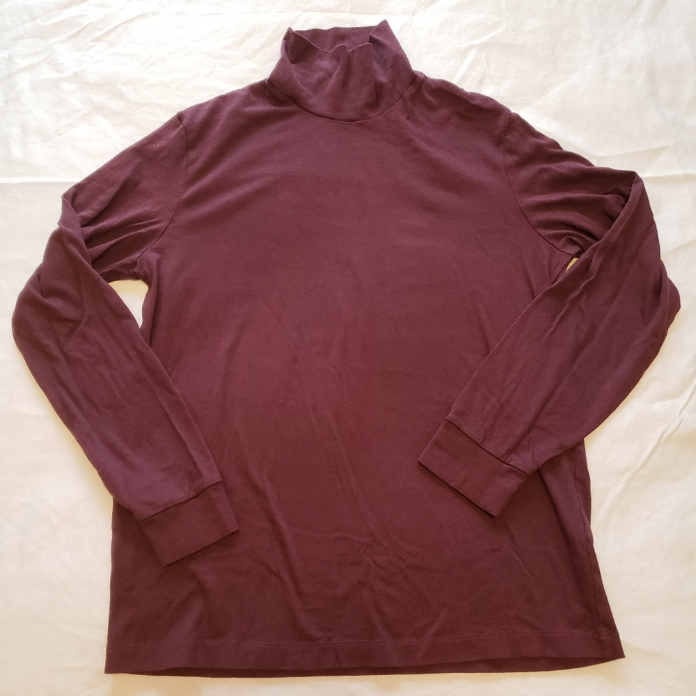 Theory Cotton/Cashmere Turtleneck